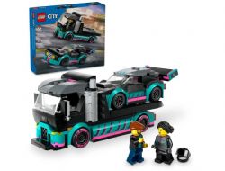 LEGO CITY - LA VOITURE DE COURSE ET LE CAMION PORTE-VOITURES #60406
